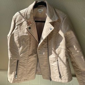 Pink Leather Jacket